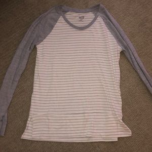 Long sleeve striped shirt